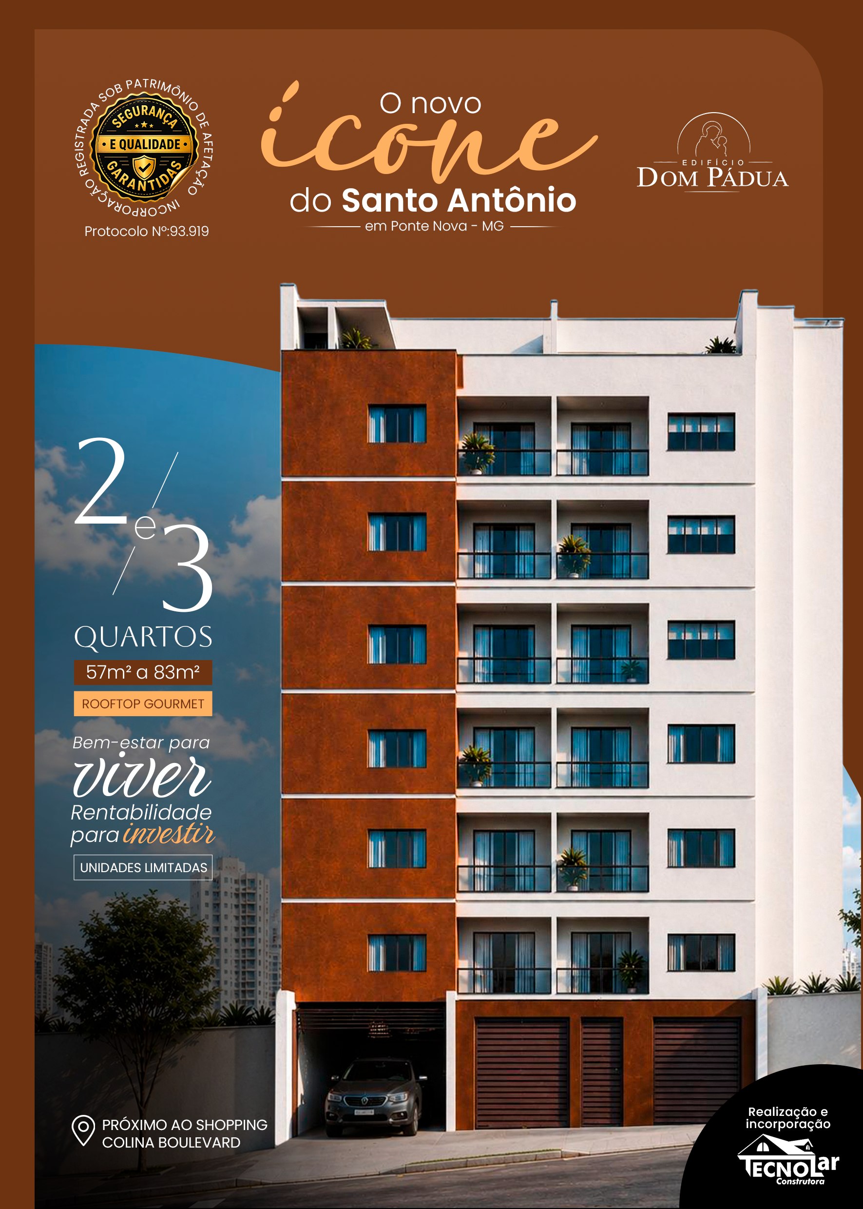 Fachada — Edifício Dom Pádua